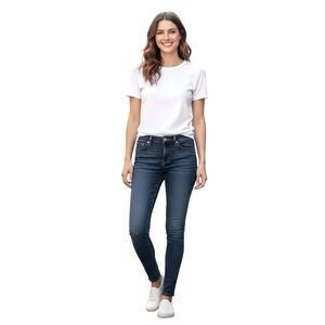 AG ADRIANO GOLDSCHMIED jeans dark wash sz 26R The Stevie slim straight cigarette
